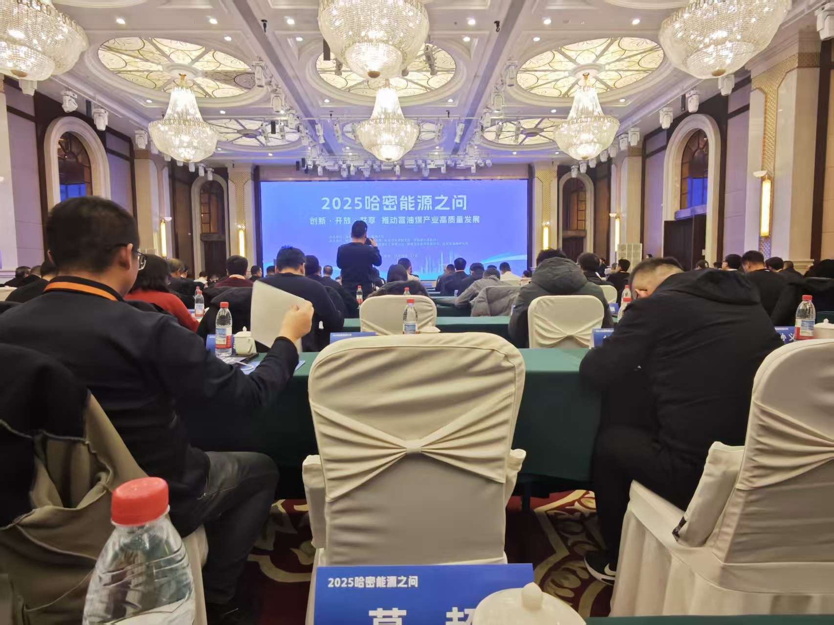 出席“2025哈密能源之问”会议